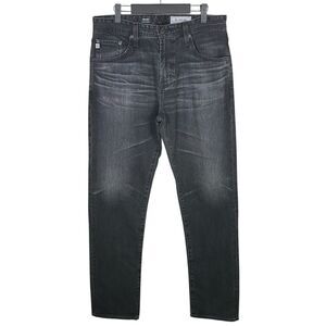 AG Adriano Goldschmied Jeans Mens 33x33 Black Ives Modern Athletic Fit Denim NEW